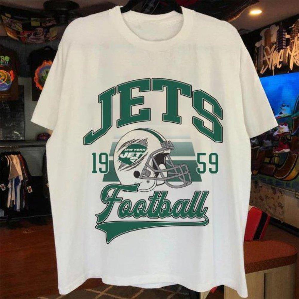 New York Jets 1959 Sweatshirt, Clayton Aaron Rodgers Retro American Shirt Tee